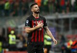 O.Giroud pelnytas įvartis padovanojo „AC Milan“ pergalę prieš „Juventus"