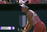 B.Andreescu iššvaistė 9 progas vienu tašku laimėti setą ir buvo eliminuota