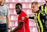 Marijampolės ir Šiaulių miesto ekipos pasidalino po tašką