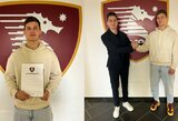 BE1 NFA E.Jurjoną skolina „Salernitana“ klubui