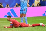 Sensacija pasaulio futbolo čempionate: Ronaldo vedama Portugalija nesugebėjo įveikti Kongo DR