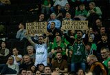 Pamatykite: „Žalgirio“ sirgalių plakatas – pagal Lietuvos Eurovizijos dainą