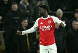 Oficialu: Bukayo Saka pasirašė su „Arsenal“ naują kontraktą 
