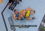 UFC: T.Suarez išliko nenugalėta ir privertė pasiduoti buvusią čempionė J.Andrade