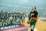 Titulas grįžta į Kauną: po metų pertraukos „Žalgiris“ susigrąžino čempionų vardą