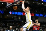 Porzingis vedė „Warriors“ į pergalę