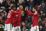 „Man Utd" namuose nugalėjo „Crystal Palace", „Liverpool" patyrė triuškinamą pralaimėjimą prieš „Wolves"