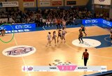 Susižeidusi K.Nacickaitė nebegrįžo į aikštę, o „Tango Basket“ pratęsė pergalių seriją