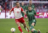 Atsilikusi „Bayern“ galiausiai šventė pergalę, laimėjo ir „Bayer“