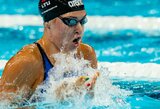 Finale nenukarūnuota Jefimova pagerino Meilutytės rekordą, Teterevkova liko 7-a