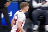 Jakučionis pelnė pirmuosius NBA taškus