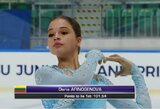 Lietuvos dailiojo čiuožimo talentai išbandė jėgas Bergame