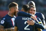 Prancūzijoje – triuškinama PSG komandos pergalė prieš „Auxerre“