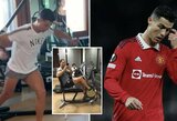 C.Ronaldo prarado „Man United“ „sporto salės karaliaus“ pravardę: portugalą nukonkuravo komandos draugas iš Brazilijos