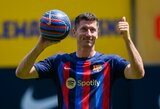„Barcelona“ negalės registruoti R.Lewandowskio ,Raphinha ir dar šešių žaidėjų, kol negaus daugiau pajamų