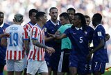 „Būčiau gavęs 4 raudonas korteles“: Zlatanas Ibrahimovičius prakalbo apie teisėjavimą Prancūzijos ir Paragvajaus rungtynėse