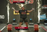 Meksikietis pritrenkė pasaulį: atkėlė 511 kg štangą ir pagerino Bjornssono rekordą