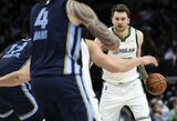 Įspūdingai žaidęs L.Dončičius su „Mavericks“ džiaugėsi pergale