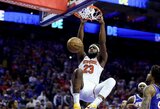„Knicks“ centras ilgam iškrito iš rikiuotės