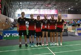 Europos jaunių badmintono čempionatas baigėsi ir paskutiniams Lietuvos atstovams