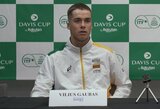 Tenisininkas V.Gaubas: „Sezono tikslus viršijau, tačiau kol kas tai nieko nereiškia“