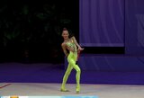 Lietuvos meninės gimnastikos žiemos čempionate – dvigubas Skaistės Razokaitės triumfas