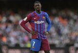 Ispanijos žiniasklaida: O.Dembele domina tik „Man United“