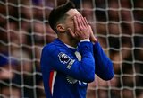 „Chelsea“ netikėtai prarado taškus prieš vienus lygos autsaiderių