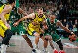 Iš 17 taškų deficito lipęs „Žalgiris“ nepavijo „Fenerbahce“ komandos