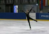 G.Juškaitė iškovojo dailiojo čiuožimo varžybų Taline sidabrą