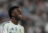 Vinicius po laimėto Ispanijos Supertaurės pusfinalio „patrolino“ Simeone 