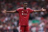 „Premier“ lygoje ir toliau be pergalių: du kartus atsilikęs „Liverpool“ užfiksavo lygiąsias su „Nottingham“