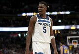 „Timberwolves“ treneris sureagavo į A.Edwardso ir M.Jordano palyginimus: „Yra tiesos“