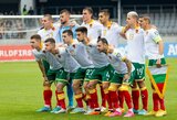 Bulgarija patvirtino sudėtį dvikovai su Lietuva