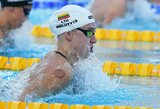 B.Pilato nukarūnuota: R.Meilutytė susigrąžino Europos čempionės titulą