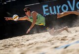 Paplūdimio tinklininkai Palubinskas ir Piešina Europos U22 čempionate finišavo ketvirti