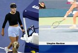 „US Open“ turnyre – kontroversiškas sprendimas, po kurio rusė taip ir neatsigavo