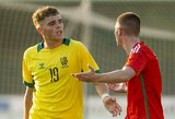 Paskelbta Lietuvos U-21 rinktinės sudėtis kontrolinėms rungtynėms