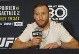 J.Gaethje vadybininkas: „C.McGregoras mažiausiai penkis kartus atsisakė kovoti“