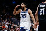 Dominavusi „Timberwolves“ sutriuškino NBA čempionus