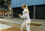 Europos fechtavimo čempionate – įspūdinga Olivijos Mašalo pergalių serija