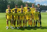 Du kartus pirmavusi vaikinų U-16 rinktinė minimaliu skirtumu pralaimėjo prancūzams