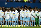 Pamatykite: „Everton“ ir „Man City“ išreiškė palaikymą Ukrainai: O.Zinčenka prieš rungtynes nesuvaldė ašarų