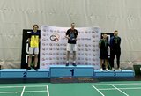 Lietuvos badmintono čempionais tapo J.Petkus ir S.Golubickaitė