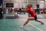 Badmintono turnyre Nyderlanduose – skaudus S.Golubickaitės pralaimėjimas