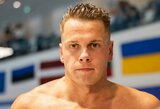 Danas Rapšys tapo geriausiu Lietuvos čempionato plaukiku, Tajus Juška – antras