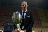 „Man Utd“ sieks įkalbėti Z.Zidane‘ą perimti komandos vairą?