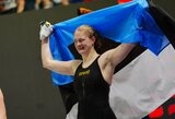 Eneli Jefimova: „Plaukimas šalia Meilutytės man įtampos nesukėlė, tik išsigandau, jog atlikau vienu grybšniu mažiau nei įprastai“ 