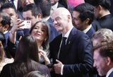 Bręsta skandalas UEFA: organizacija mokėjo pinigus Infantino meilužei?