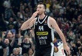 „Partizan“ palikęs aukštaūgis sieks sugrįžti į NBA